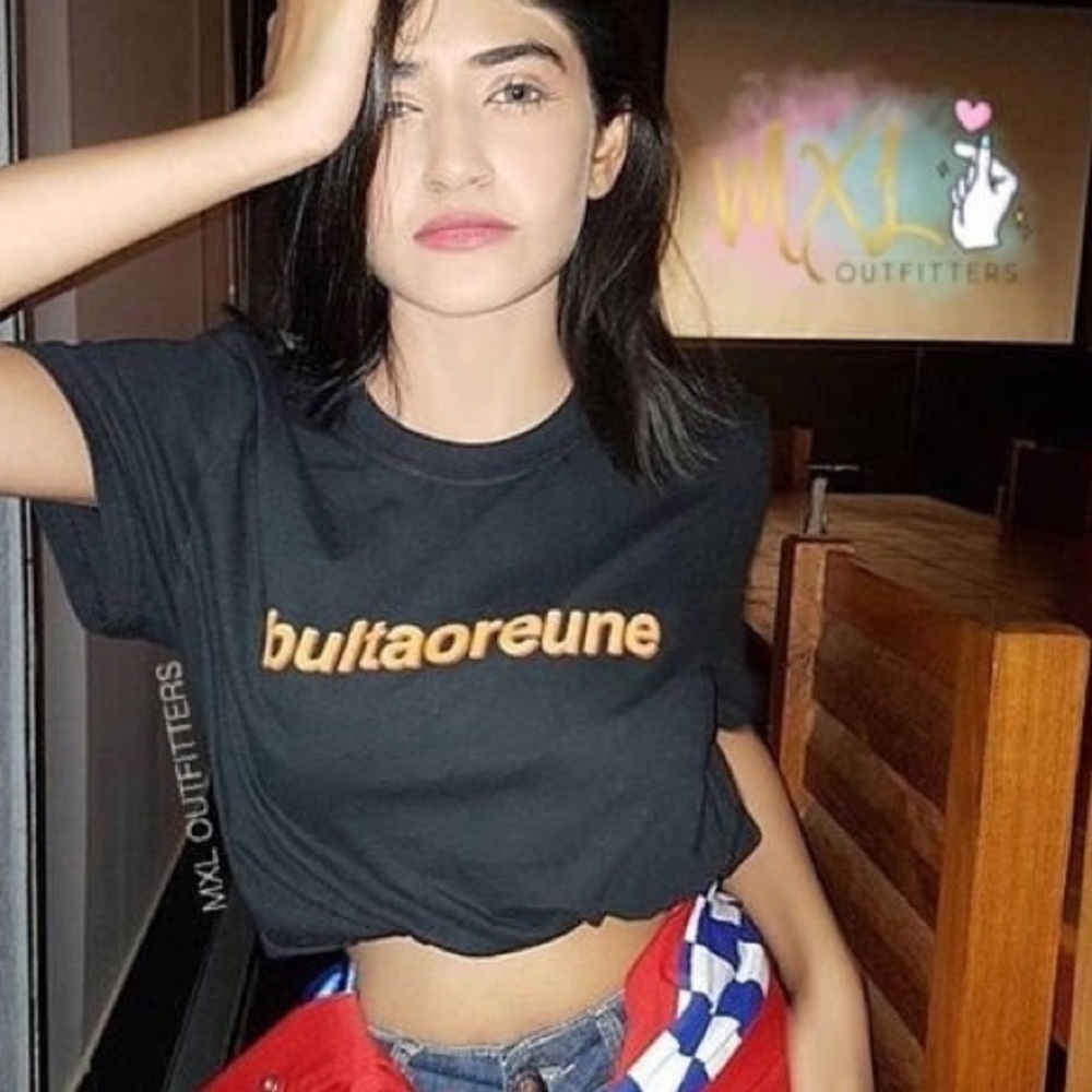 Bultaoreune Fire BTS Black Tshirt